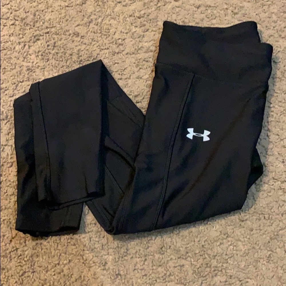 Under Armour BLACK Leggings Size Medium